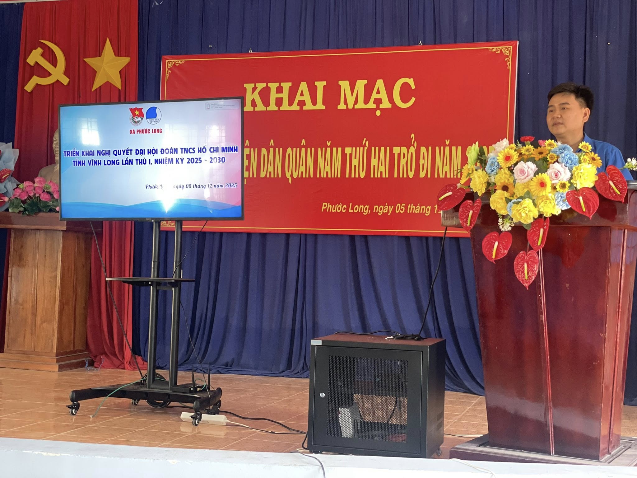 Xã Phước Long tổ chức quán triệt Nghị quyết đại hội đại biểu đoàn TNCS Hồ Chí Minh tỉnh Vĩnh Long lần thứ I, nhiệm kỳ 2025 – 2030