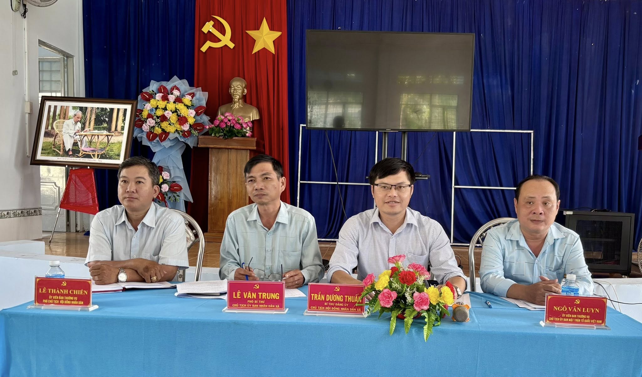 xã Phước Long tổ chức họp Ủy ban bầu cử (lần 1) triển khai công tác bầu cử nhiệm kỳ 2026–2031