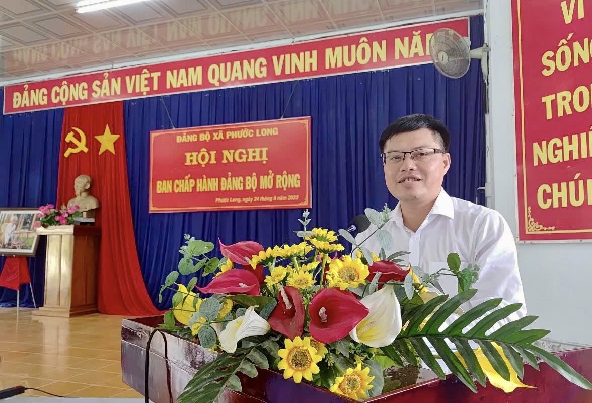 Hội nghị Ban chấp hành Đảng bộ xã Phước Long mở rộng